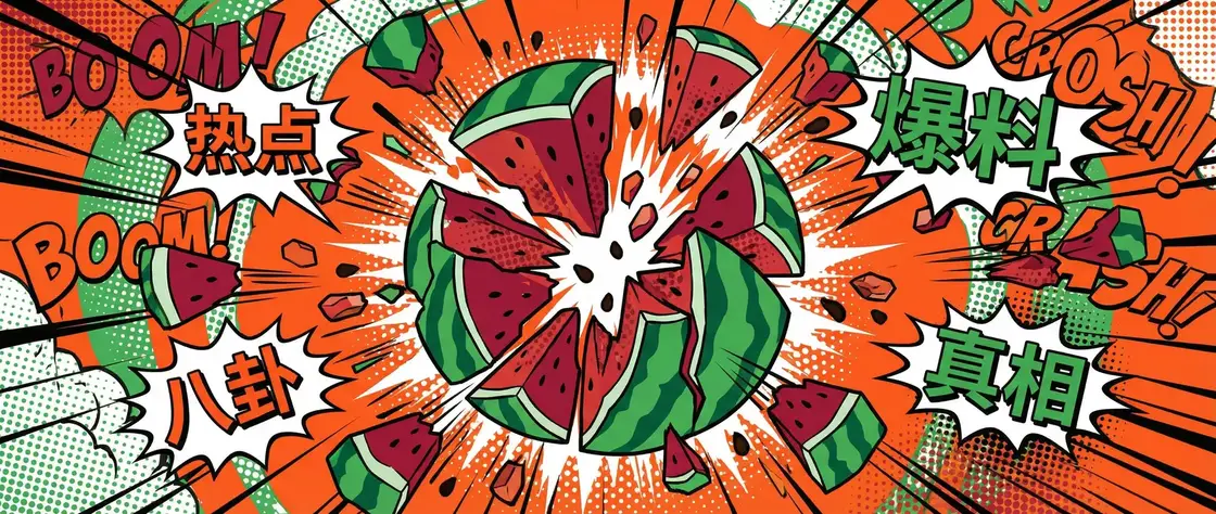 海角吃瓜 今日头瓜爆炸漫画横幅